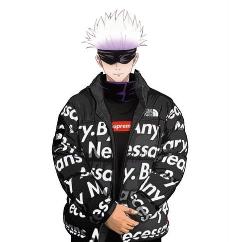 gojo satoru?? GOT DRIP?? Anime Streetwear, Seven Deadly Sins Anime, Gojo Satoru, Anime Stickers, Seven Deadly Sins, One Piece (anime), One Piece Anime, Slayer Anime, Jujutsu