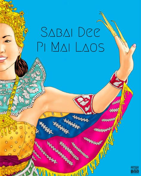 Happy Lao New Year to everyone celebrating! #laos #sabaidee #pimai #laonewyear #illustration #illustrationartists #graphicdesign #photooftheday #sabaideepimai #pimailaos Lao New Year, New Year 2023, Illustration Artists, Laos, Festival, Graphic Design, Celebrities, Quick Saves