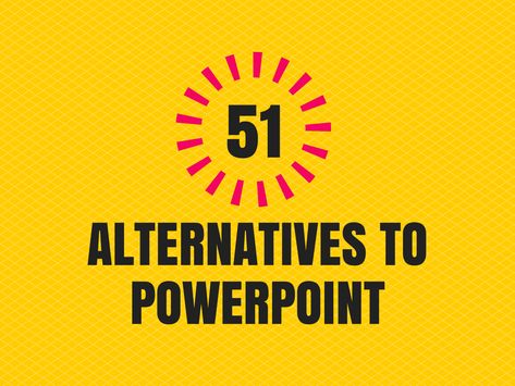 alternatives to powerpoint Powerpoint Alternatives, Software Alternatives, Lab Ideas, Presentation Software, Online Presentation, Instructional Coaching, Proposal Writing, Computer Lab, Web Tools