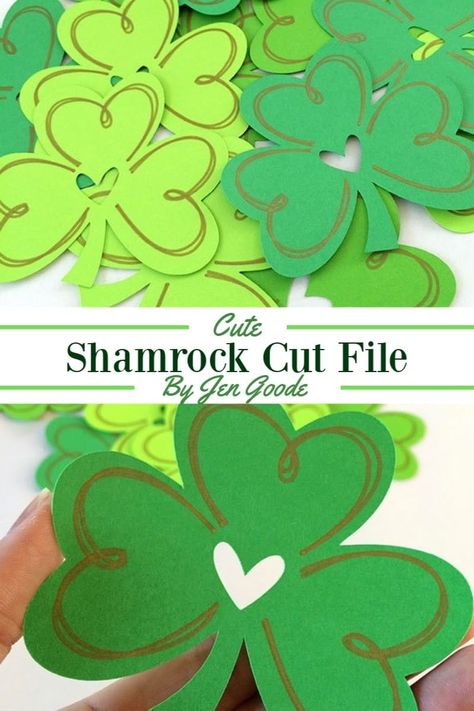 Shamrock Cut File svg Shamrock Svg Free, Cricut Shamrock, Shamrock Printable, Shamrock Art, Shamrock Garland, Shamrock Template, St Patrick Day Treats, Shamrock Svg, Best Gaming Wallpapers