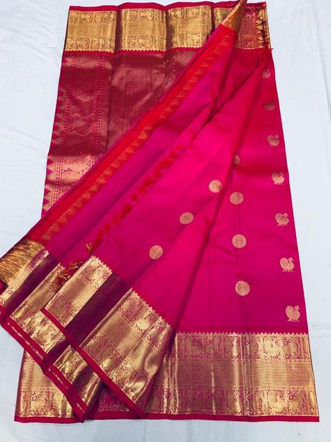 Saree Color Combinations, Kuppadam Pattu Sarees, Engagement Saree, Wedding Jewelry Sets Bridal Jewellery, Saree Blouse Styles, Bridal Sarees South Indian, Simple Saree Designs, Trendy Outfits Indian, Outfits Indian