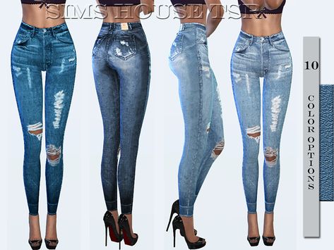 Female Jeans, Sims 4 Anime, The Sims 4 Download, Sims 4 Collections, Sims 4 Mods Clothes, Sims 4 Cc Finds, Sims 4 Clothing, Sims House, The Sims4