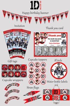 One Direction Birthday Party, 1d Birthday, One Direction Party, One Direction Birthday, One Direction Cakes, One Direction Merch, British Party, One Direction Jokes, One Direction Music