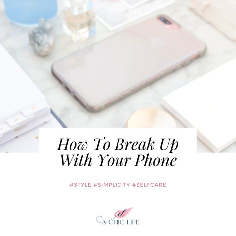 Do you have phone addiction? Here are 4 ways to break up with your phone. #achiclife #style #simplicity #selfcare #breakupwithyourphone #digitaldetox #socialmediadetox #phoneaddiction #healthymind #healthyhabits #healthylifestyle #techaddict Addicted To Phone, Break Up With Your Phone, How To Break Up, Get Off Your Phone, Simple Living Lifestyle, Broken Phone, Dysfunctional Relationships, Codependency Relationships, Feeling Empty