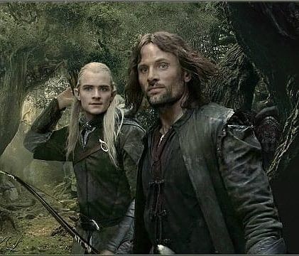 Legolas And Aragorn, The Hobbit Movies, Viggo Mortensen, Into The West, Heroic Fantasy, The Shire, Fellowship Of The Ring, Orlando Bloom, Thranduil