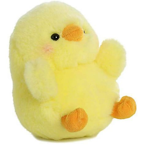 This plush is approx. 4" x 4.5" x 5" in size. Made from the highest-quality materials so the fun never ends This adorable chick plush was designed to perfectly balance on its behind With its paws on its tummy and feet in the sky, this plush is ready to roll around with you To ensure stability and quality, this plush contains bean pellets suitable for all ages. Thanks to this brilliant little Chickadee Chick from Rolly Pet you can enjoy a really cool and engrossing little friend to help add more charm to your plush collection We all enjoy having more toys to hang around with so why not hang around with the best? Meet the adorable Chickadee Chick Stuffed Animal! This charming plush toy is medium-sized, measuring 5 inches in delightful yellow. With its soft and cuddly design, it's perfect for Yellow Animals, ดินปั้น Polymer Clay, Stuffed Animal Cat, Kawaii Plush, Kawaii Plushies, Calico Cat, Cute Stuffed Animals, Cute Toys, Cute Plush