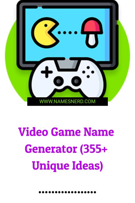 Video Game Name Generator (355+ Unique Ideas) Video Game Names Ideas, Gamertag Name Ideas, Rpg Names, Name Maker, Gamer Names, Video Game Names, Top Video Games, City Super, Game Name