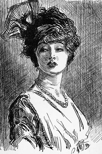 C D G Charles Dana Gibson, Vintage Hairstyle, Dana Gibson, Tutorial Ideas, Trendy Hairstyle, Gibson Girl, Hairstyle Tutorial, Victorian Art, Ink Illustrations