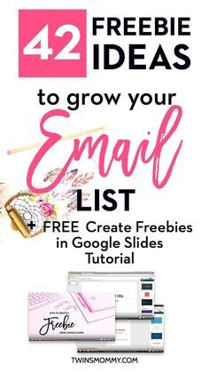 42 Opt-in Freebie Id Freebie Ideas, Grow Email List, Email Marketing Design, Graphic Design Blog, Email List Building, Email Marketing Strategy, Mail Marketing, Email Design, An Email