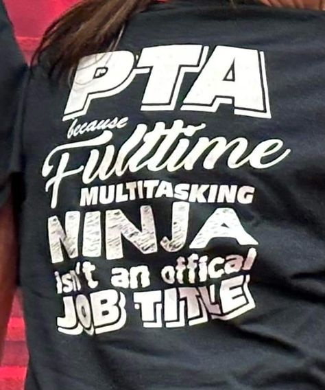 Pta Squad Shirt, Squad Shirt, Multi Tasking, Birthday