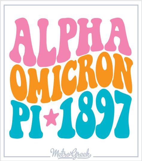 Cricut Sorority Ideas, Alpha Omicron Pi Graphics, Alpha Omicron Pi Shirts, Sorority Shirts Letters, Girls Activities, Pi Shirt, Sorority Themes, Sorority Ideas, Sorority Events