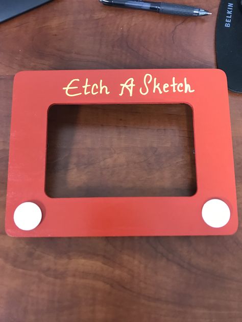 Diy Etch A Sketch Frame, Toy Story Etch A Sketch Frame, Toy Story Picture Frame, Etch A Sketch Picture Frame, Diy Etch A Sketch, Toy Story Diy Decorations, April 4 Birthday, Diy Birth Announcement, Toy Story Pictures