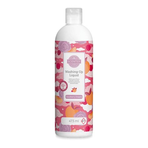 Sweet raspberry and a whisper of rose soar through billowy bursts of peach and vanilla. This concentrated, high-performance dishwashing liquid creates plenty of suds while easily removing food particles, staying gentle on skin and imparting fresh Scentsy fragrance. Free of phosphates, parabens and formaldehyde. 473 mL Scentsy Dish Soap, Scentsy Cleaning Products, Scentsy Clean, Scentsy Diffuser, Scentsy Oils, Deodorizing Spray, Scent Warmers, Scentsy Scent, Scentsy Fragrance