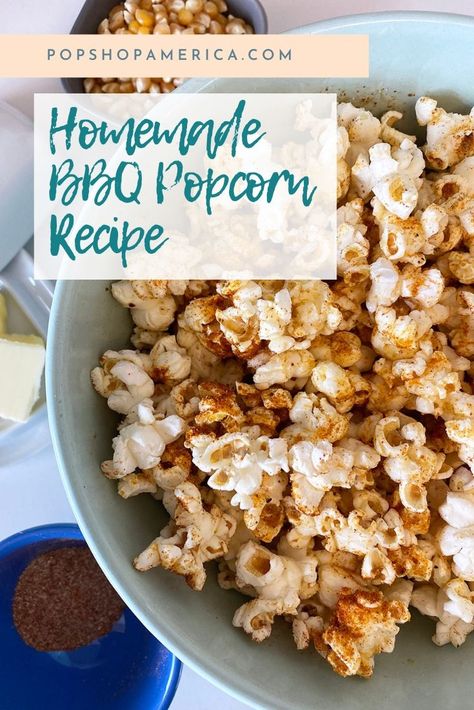 If you read my previous post on this Brown Butter & Black Pepper popcorn, then you know how much I regularly enjoy eating popcorn for dinner. I try to eat fairly well, but sometimes I’m super tired on a Friday after a long day of work and it’s much more appealing to me to make a huge bowl of popcorn with butter and this amazing BBQ spice mix than it is to have a salad or spend and hour making some kind of curry. Sweet Popcorn Seasoning, Homemade Popcorn Seasoning, Bbq Popcorn, Spiced Popcorn, Bbq Chips, Eating Popcorn, Sweet Popcorn, Bbq Spice, Honey Barbecue