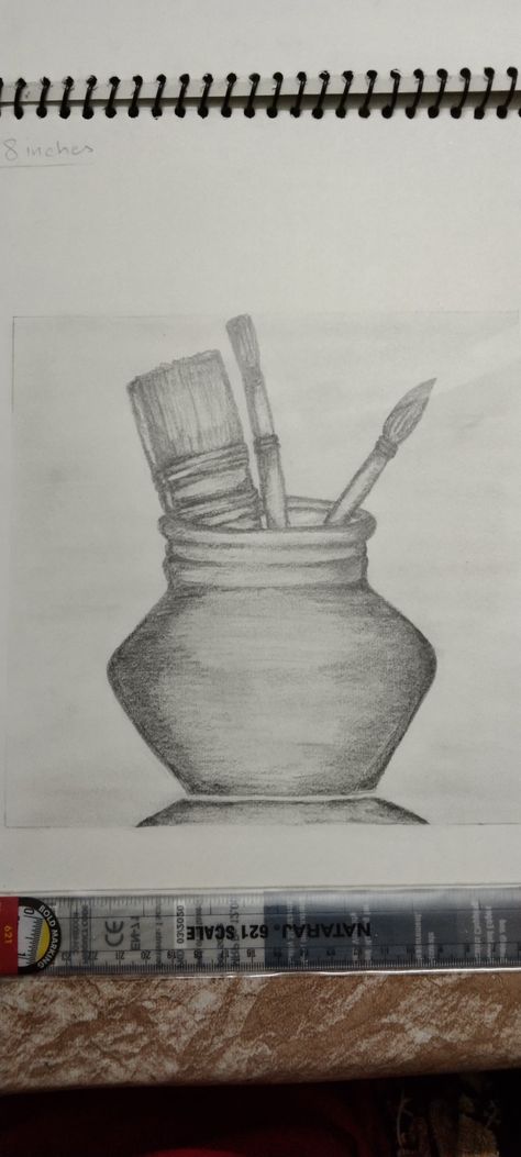 Beginner Still Life Sketch Easy For Beginners, Sketch Easy For Beginners, Still Life Sketch Easy, Pencil Shading For Beginners, Shading For Beginners, Still Life Pencil, Still Life Pencil Shading, Still Life Sketch, Life Sketch