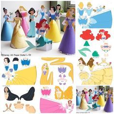 Disney princesses are almost a part of young girls. Disney has released several Disney princess movies since the Disney Renaissance that ended in 2000 and the Company still advertises all the other Disney princesses alongside the new. Cinderella is still the most popular princess among girls. Snow White, the very … Paper Princess, First Disney Princess, Disney Paper Dolls, Princess Paper Dolls, Princess Crafts, New Cinderella, Disney Princess Birthday Party, Disney Princess Movies, Princess Movies