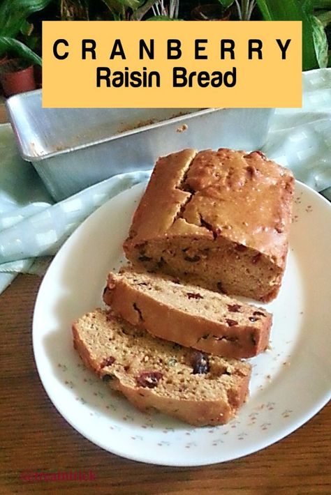 Honey Oat Bars, Dry Cranberries, Raisin Bread Recipe, Raisin Bread Pudding, Raisin Scones, Cranberry Cinnamon, Yeast Breads, Raisin Bread, Honey Oats