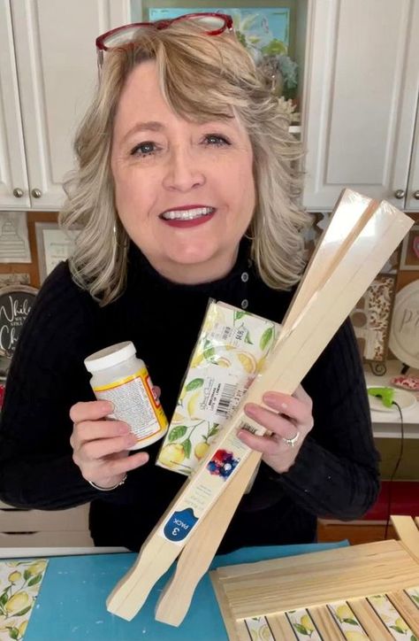 Paint Stir Stick Crafts Diy Projects, Paint Stir Stick Crafts, Paint Stick Crafts Diy Projects, Paint Stick Crafts, Paint Stirrers, Paint Stir Sticks, Paint Sticks, Store Hacks, Dollar Store Hacks