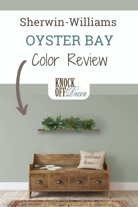 Come with me as I review the Sherwin Williams Oyster Bay paint color. Get the specifics and advice you need to make this green look spectacular in your home painting projects. Oyster Bay Paint Color Master Bedrooms, Sherrington Williams Oyster Bay, Oyster Bay Bathroom Sherwin Williams, Wherein Williams Oyster Bay, Oyster Bay Bedroom Sherwin Williams, Sherwin Williams Oyster Bay Bedroom, Sherwin Williams Oyster Bay Bathroom, Sherwin Williams Oyster Bay Kitchen, Oyster Bay Sherwin Williams Living Room