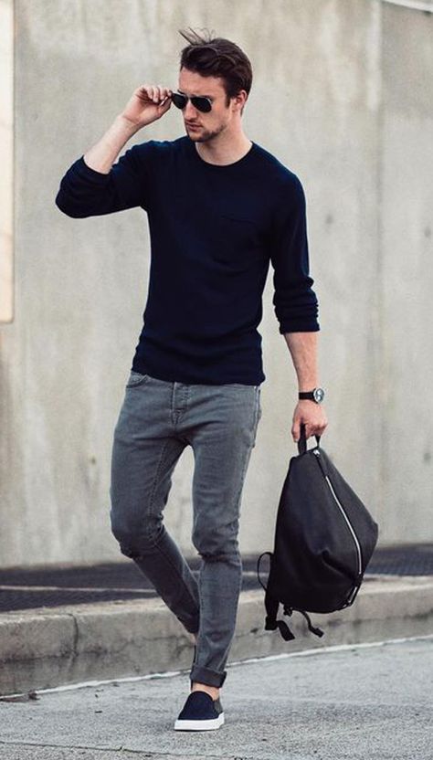 Cool Sweater And Jeans Combinations For Winters Style Inspiration Casual, Mens Fashion Smart, Hipster Man, Mens Fashion Rugged, New Years Outfit, Hipster Mens Fashion, Manama, Short Hairstyle, Mens Fashion Suits