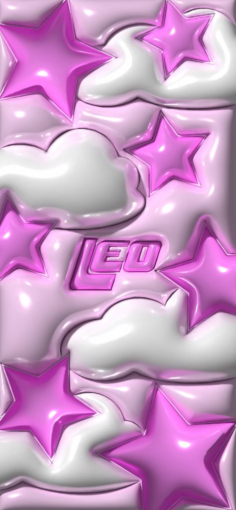 Leo Zodiac Wallpaper, Leo Wallpaper Aesthetic, 3d Inflated Wallpaper Gemini, 3d Leo Wallpaper, Virgo 3d Wallpaper, Cute Leo Wallpapers Aesthetic, Y2k Screensaver, Leo Zodiac Sign Wallpaper, Leo Zodiac Wallpaper Iphone