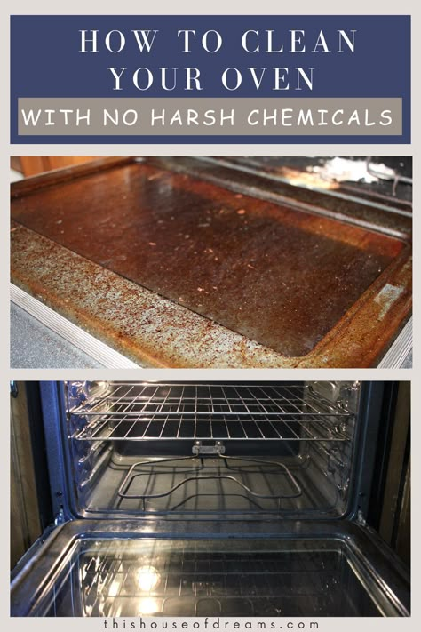 Follow along and learn how to deep clean your oven. There is no need for harsh chemicals. Baking soda and vinegar will have your oven looking amazing! How To Deep Clean Your Oven, Clean Bottom Of Oven, How To Clean The Oven With Baking Soda, How To Clean An Old Oven, Home Oven Cleaner, How To Clean Grease Out Of Oven, Diy Oven Cleaner For Self Cleaning Oven, Deep Clean Oven Stove, Easy Clean Oven Diy