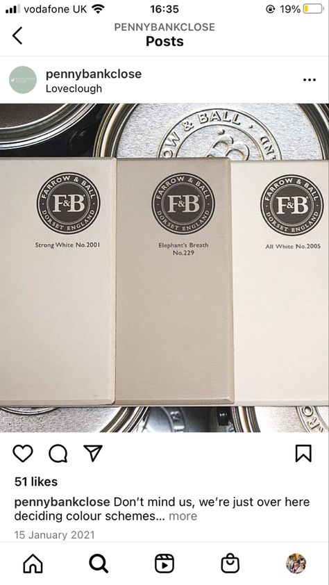 Elephants Breath Colour Schemes, Farrow And Ball Stairs, Farrow And Ball Kitchen, Elephants Breath, Small Country Homes, Paint Color Combos, Color Design Inspiration, Farrow And Ball Paint, Farrow Ball