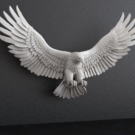 3d Wall Sculpture Art Bird, San Gohan, Eagle Snake, Eagle 3d, Eagle Sculpture, Iron Eagle, 3d Wall Sculpture, Snake Bag, Wood Sculpture Art