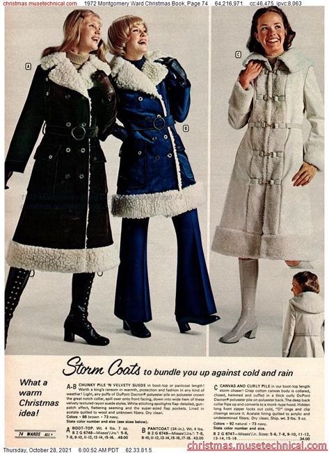 Sabrina Spellman Style, Fashion Decades, 70s Vintage Fashion, 70 Fashion, Fashion 1970s, 60s And 70s Fashion, 70s Inspired Fashion, Seventies Fashion, Montgomery Ward