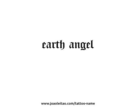 Angel Tattoo Writing, Earth Angel Tattoo, Angel Word Tattoo, Angle Tattoo, Tattoo Letras, Cherry Tattoos, Name Creator, Own Tattoo, Create Your Own Tattoo