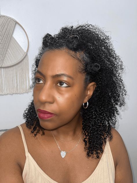 Black woman wash and go coily hair Wash And Go Hairstyles For Fine Hair, Wash And Go Hairstyles, Protective Styles Easy, Fine Natural Hair, Type 4 Hair, Wash And Go, Coily Hair, Holiday Hairstyles, High Ponytails