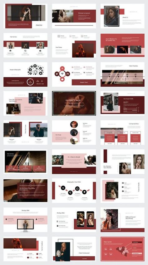 Marketing Powerpoint, Presentation Slides Design, 포트폴리오 레이아웃, Powerpoint Slide Designs, Presentation Design Layout, Page Layout Design, Slides Design, Graphic Design Infographic, Facebook Design