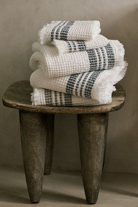 Towel Weaving, Waffle Weave Towels, Belgian Waffles, Sideboard Console, Sofa Shop, Bath Sheets, Shop Interiors, Striped Rug, Waffle Weave