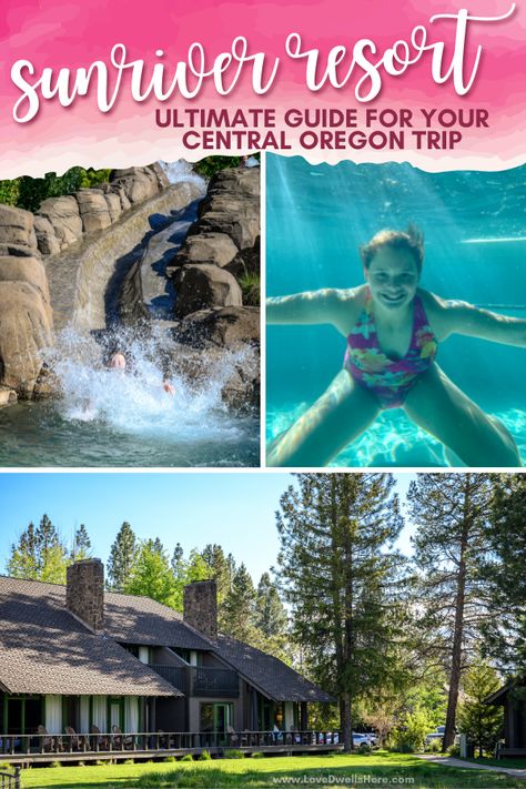 Sun River Oregon, Deschutes River, Sunriver Oregon, Sunriver Resort, Usa Places To Visit, Aquatic Center, Visit Oregon, Explore Oregon, Travel Wishes