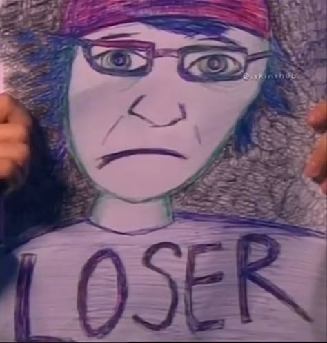 loser drawing by Sid from skins uk Sid Jenkins Aesthetic, Sid Jenkins Icon, Loser Drawing, Sid From Skins, Skins Serie, Sid Skins, Sid Jenkins, Skins Gen 1, Skins Aesthetic