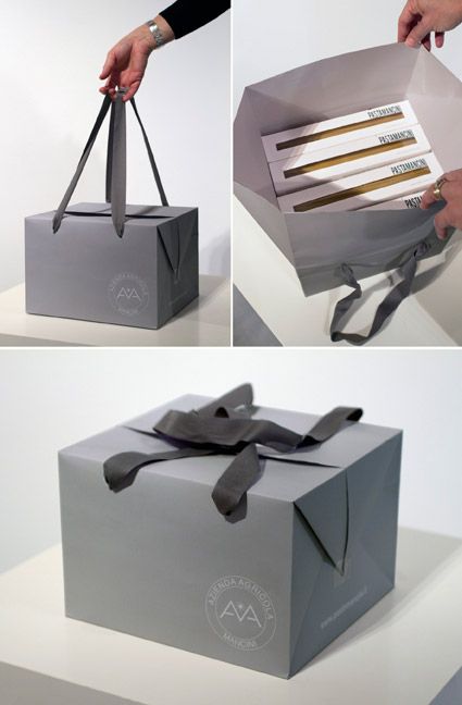 Karton Design, Paper Bag Design, Sacs Design, Cake Packaging, Cool Packaging, Box Packaging Design, Lv Bags, Packing Design, Pretty Packaging