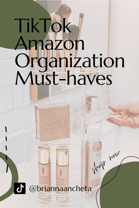 Find all the Amazon organization finds from drawer dividers to minimal labels to acrylic shelves to cool tech storage gadgets. Shop the best Amazon organization products and organizational hacks. (includes affiliate links) Bathroom Organization Amazon, Best Amazon Organization Products, Amazon Organization Must Haves, Storage Gadgets, Amazon Organization, Clear Acrylic Makeup Organizer, Acrylic Shelves, Gadgets Shop, Makeup Vanity Storage