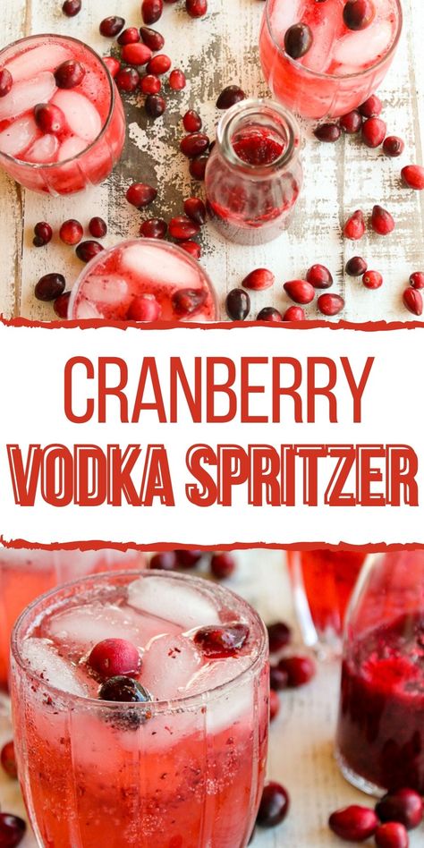 Holiday Drinks With Cranberries, Drinks With Cranberries, Holiday Vodka Drinks, Christmas Drink With Cranberries, Cranberry Vodka Drinks, Cranberry Holiday Drink, Holiday Drinks Vodka, Fresh Cranberry Drink Recipes, Holiday Drinks With Vodka