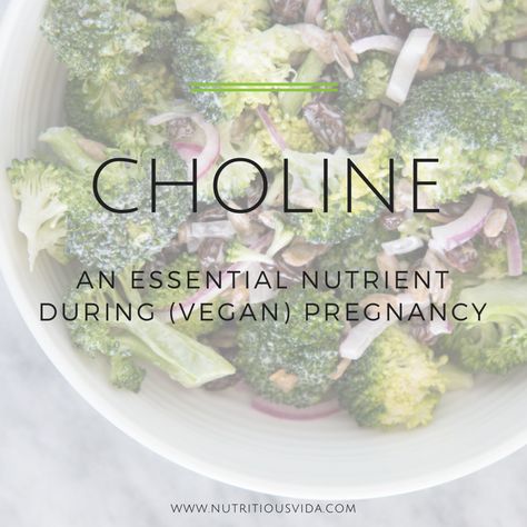 Choline: An essential nutrient in (vegan) pregnancy Vegetarian Pregnancy, Food During Pregnancy, Vegan Pregnancy, Vegetarian Nutrition, Vegan Kids, Nutrition And Dietetics, Vegetarian Diet, Kids Nutrition, Vegan Lifestyle