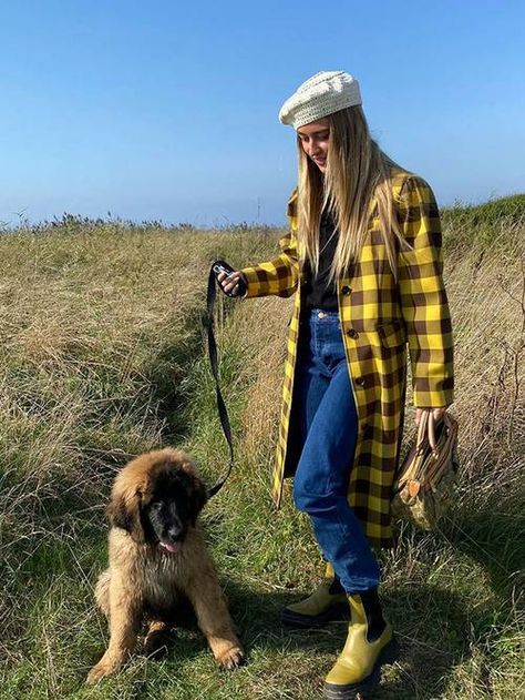 Trust Us—This Ganni Beret Is Going to be a Cult Buy | Who What Wear UK Modern Silver Ring, 80s Party Dress, Emili Sindlev, Pointy Pumps, Rotate Birger Christensen, Knit Beret, Knitted Beret, Birger Christensen, Statement Coat