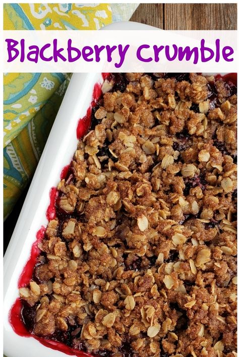 Averie Cooks Recipes, Simple Blackberry Dessert, Blackberry Crumble Bars, Marion Berry Cobbler, Blackberry Fluff, Marionberry Cobbler, Mulberry Crumble, Blackberry Crumble Pie, Blackberries Recipes