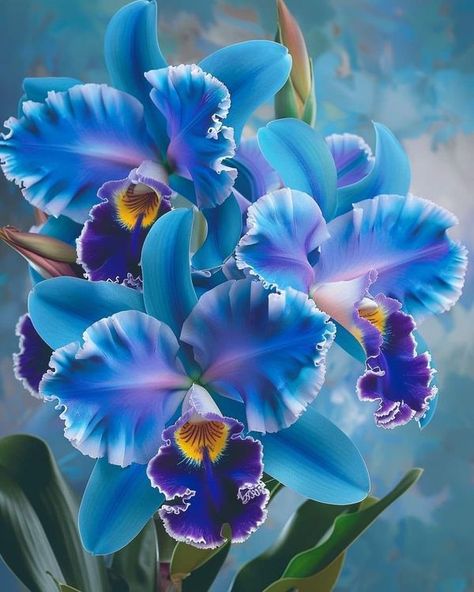 ʀᴏꜱᴇꜱ ᴀɴᴅ ꜰʟᴏᴡᴇʀꜱ | 🌿 Blue Cattleya Orchid (Cattleya 'Blue Velvet') 🌿 | Facebook Orchid Cattleya, Orchid Photography, Orchid Varieties, Cattleya Orchid, Rose Marie, Orchid Care, Vibrant Purple, Flower Beauty, Flower Photos