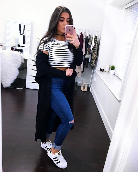 See this Instagram photo by @sorellaboutique • 4,856 likes Adidas Superstar Black Outfits, Timeless Sneakers, Adidas Superstar Outfit, Superstar Outfit, Adidas Superstar Black, Outfit Adidas, Superstar Shoes, Adidas Shoes Superstar, Black Outfits