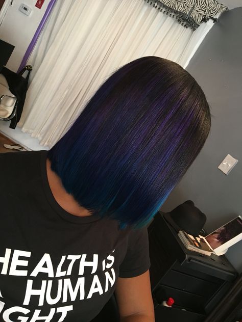 Colored Bob For Black Women Natural Hair, Dyed Bob Hair, Dyed Bob, Brown Bob Hair, Blonde Instagram, Silk Press Natural Hair, Hair Color Unique, Stylish Hairstyles, Beauty Hairstyles