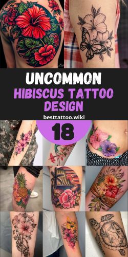 Discover 18 Stunning Hibiscus Tattoo Designs for Women - Bold, Beautiful & Trendy in 2024 Exotic Flower Tattoos, Hibiscus Tattoos, Small Flower Tattoos For Women, Tropical Flower Tattoos, Flower Tattoos For Women, Hawaiian Flower Tattoos, Plumeria Tattoo, Hibiscus Flower Tattoos, Tropical Tattoo