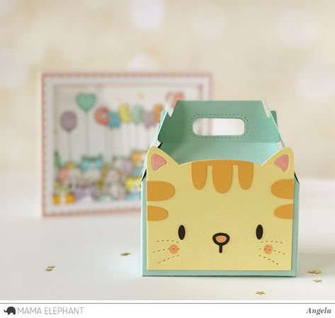 mama elephant | design blog: INTRODUCING: The Cat's Meow, FBA-Cat, FBA-Bear Mama Elephant Cards, Mama Elephant Stamps, Elephant Cards, Kitten Party, Cat Frame, Mama Elephant, Cat Box, Scrapbooking Photo, Embossed Cards