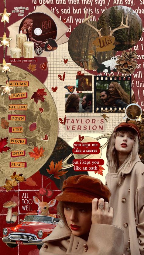 #redaesthetic #taylorswift #autumn #alltoowell All Too Well Wallpaper, Taylor Swift All Too Well, Taylor Swift Posters, All Too Well, Taylor Swift Red, Kodak Portra, Red Taylor, Taylor Swift Wallpaper, All Is Well