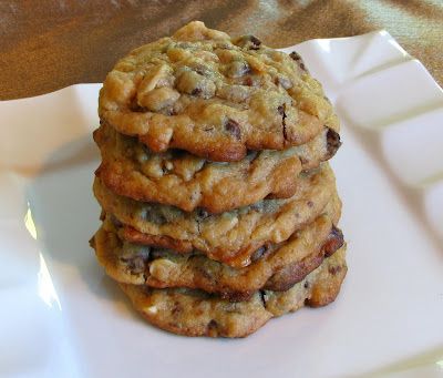 Chocolate Chip, Toffee and Almond Cookies Chocolate Chip Cookie Recipie, Toffee Cookie Recipe, Toffee Chips, Almond Meal Cookies, Almond Toffee, Almond Chocolate, Toffee Cookies, Almond Cookies, Chocolate Tart