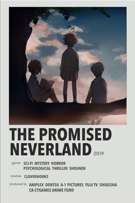 Click for recommendations Anime To Watch, Anime Wall Prints !!, Anime Suggestions, Anime List, Film Posters Minimalist, Promise Neverland, Animes To Watch, Poster Anime, Anime Printables