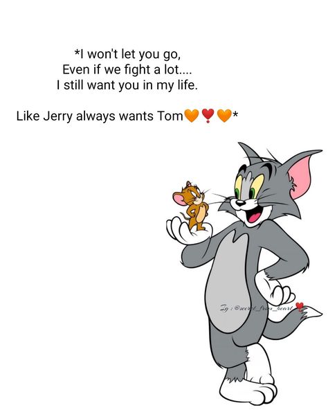 Love posts, romantic lines, love quotes, cute couples, cartoon tom and jerry Tom And Jerry Captions Instagram, Tom Anf Jerry Together, Tom And Jerry Birthday Wishes, Small Quotes For Boyfriend Birthday, Tom And Jerry Love Quotes, Birthday Wishes For Childhood Bestie, Boy Bestie Quotes, Cartoons Tom And Jerry, Photo With Quotes